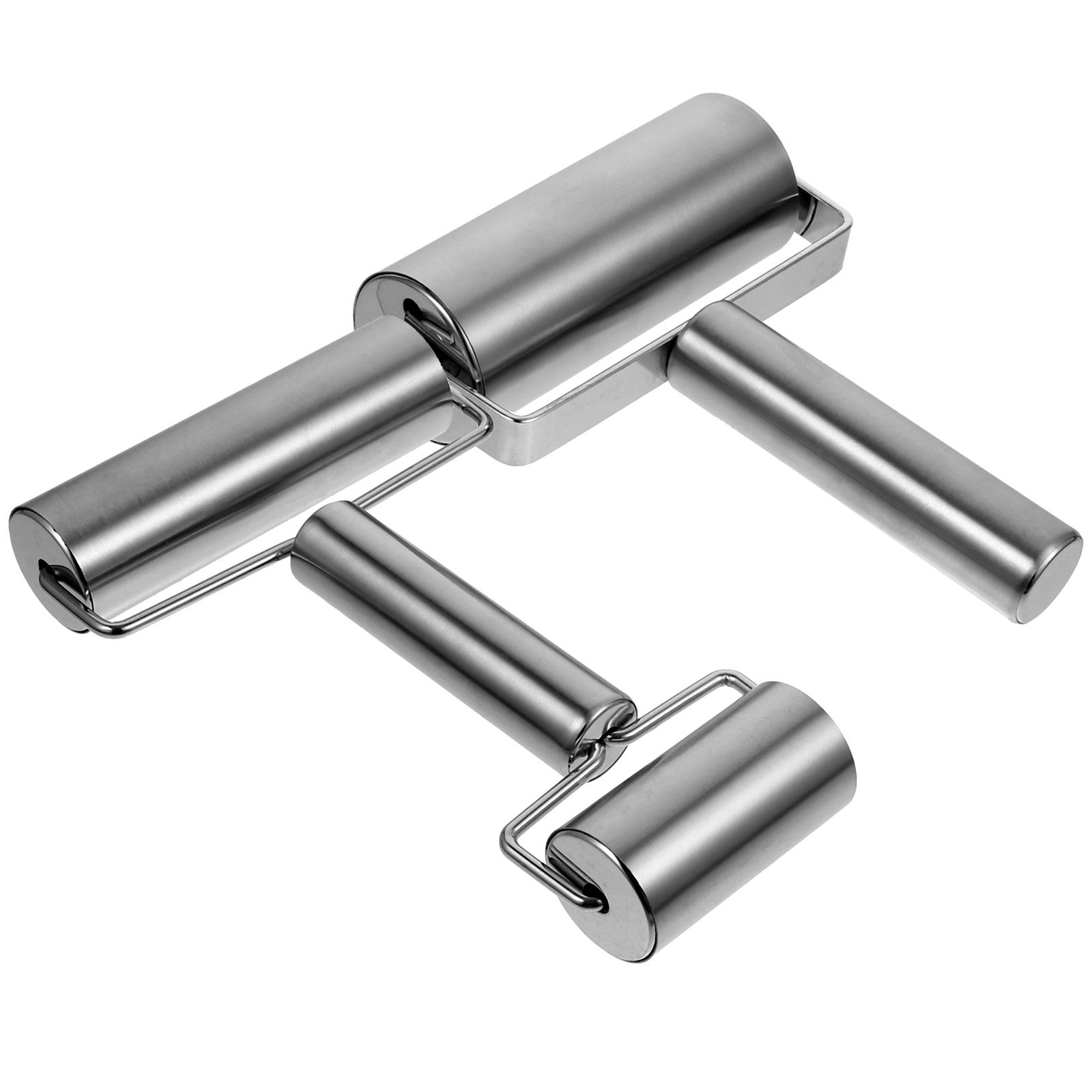 Rolling Pin Marble - 2Pcs Stainless Steel Dough Rolling Pin