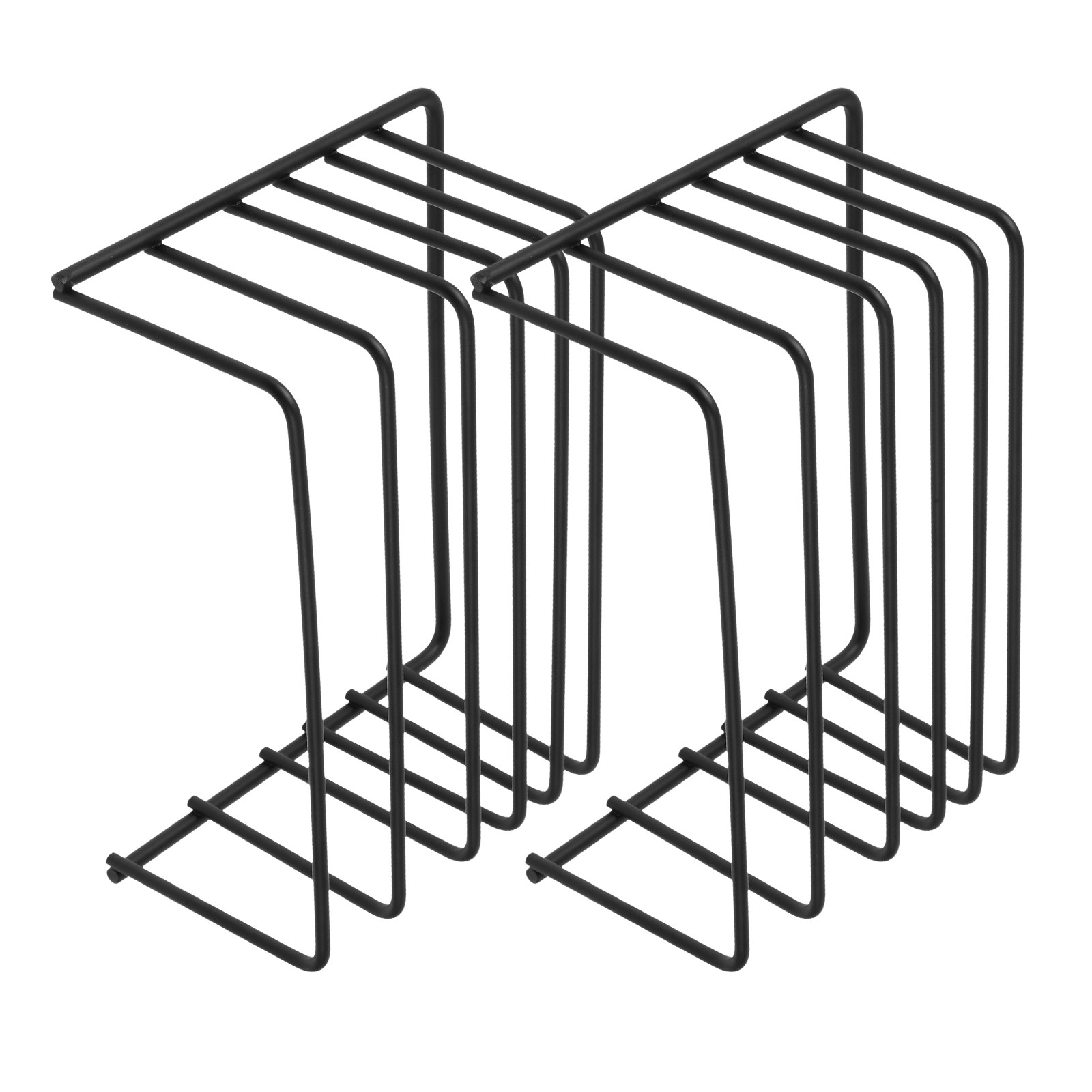 Kitchen Cabinet Baking Sheet Organizer - 2Pcs Kitchen Storage Organizer Rack Metal