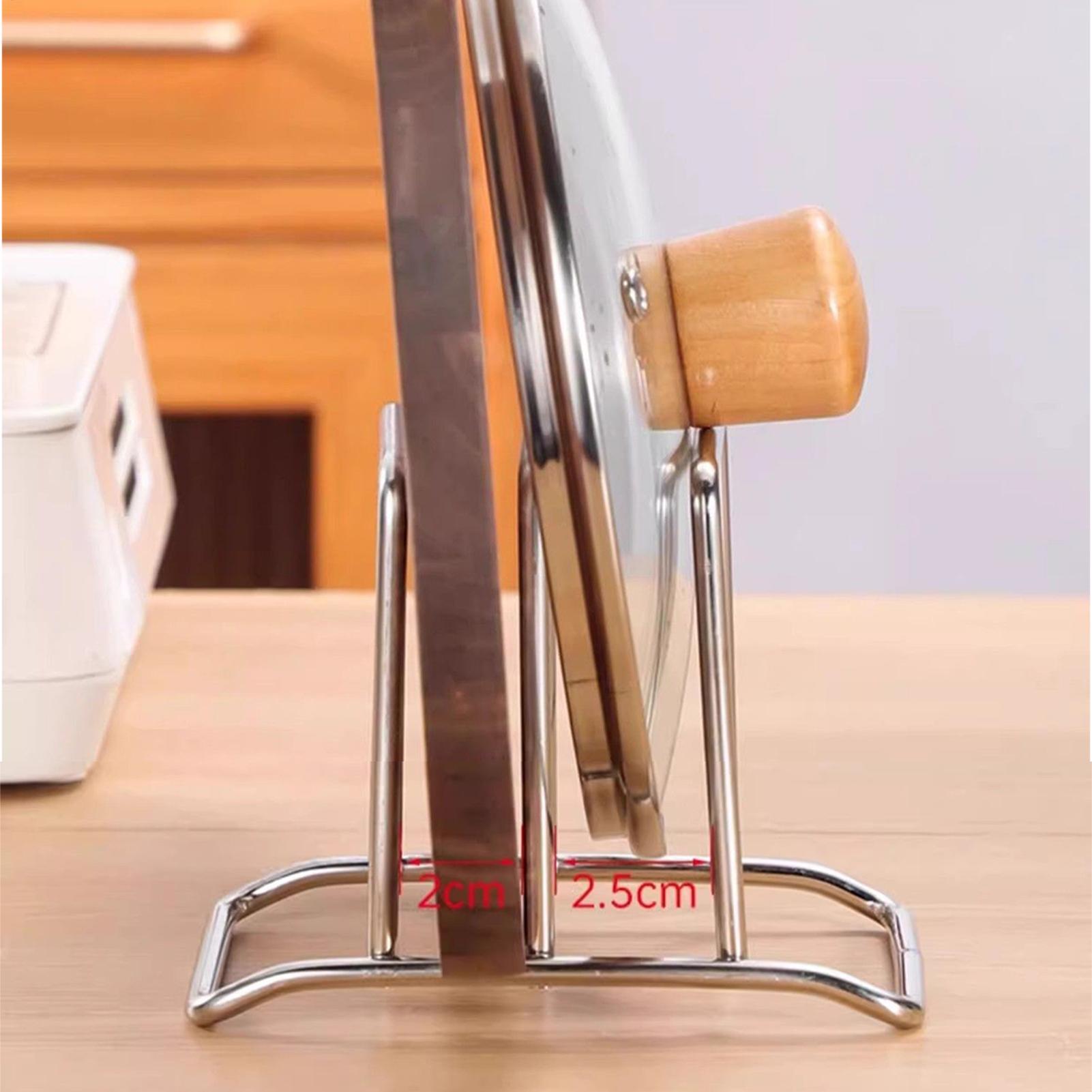 Cutting Board Holder Stainless - Kitchen Cabinet Baking Sheet Organizer recension och pris
