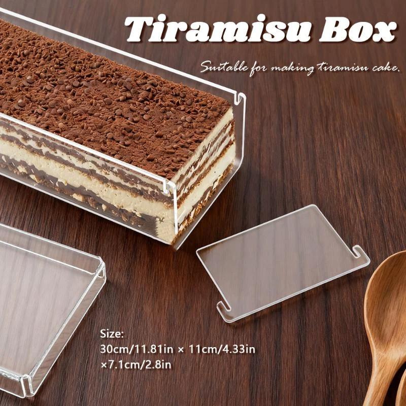 Sturdy Rectangular Acrylic Tir - Kitchen Baking Storage Containers recension och pris