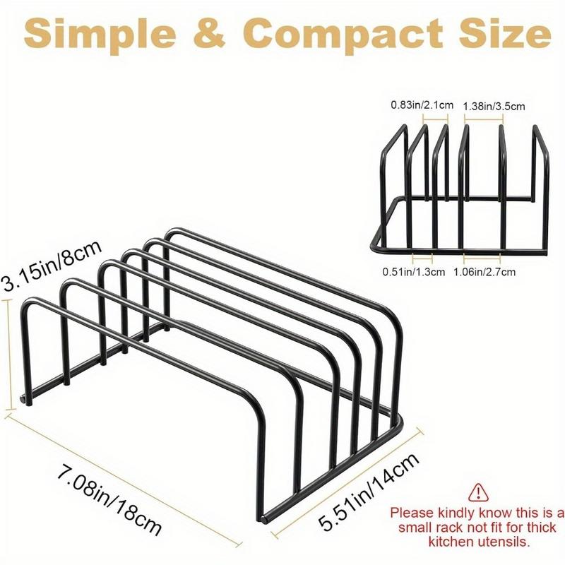 1Pc Cutting Board Organizer Ki - Kitchen Cabinet Baking Sheet Organizer recension och pris