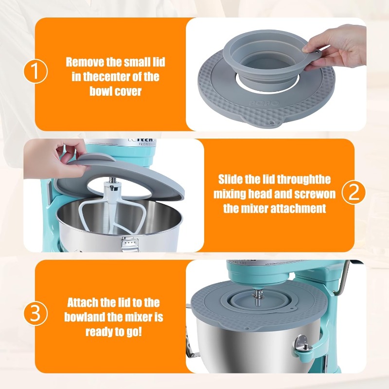 Silicone Mixer Bowl Cover Comp - Kitchenaid Baking Bowl recension och pris