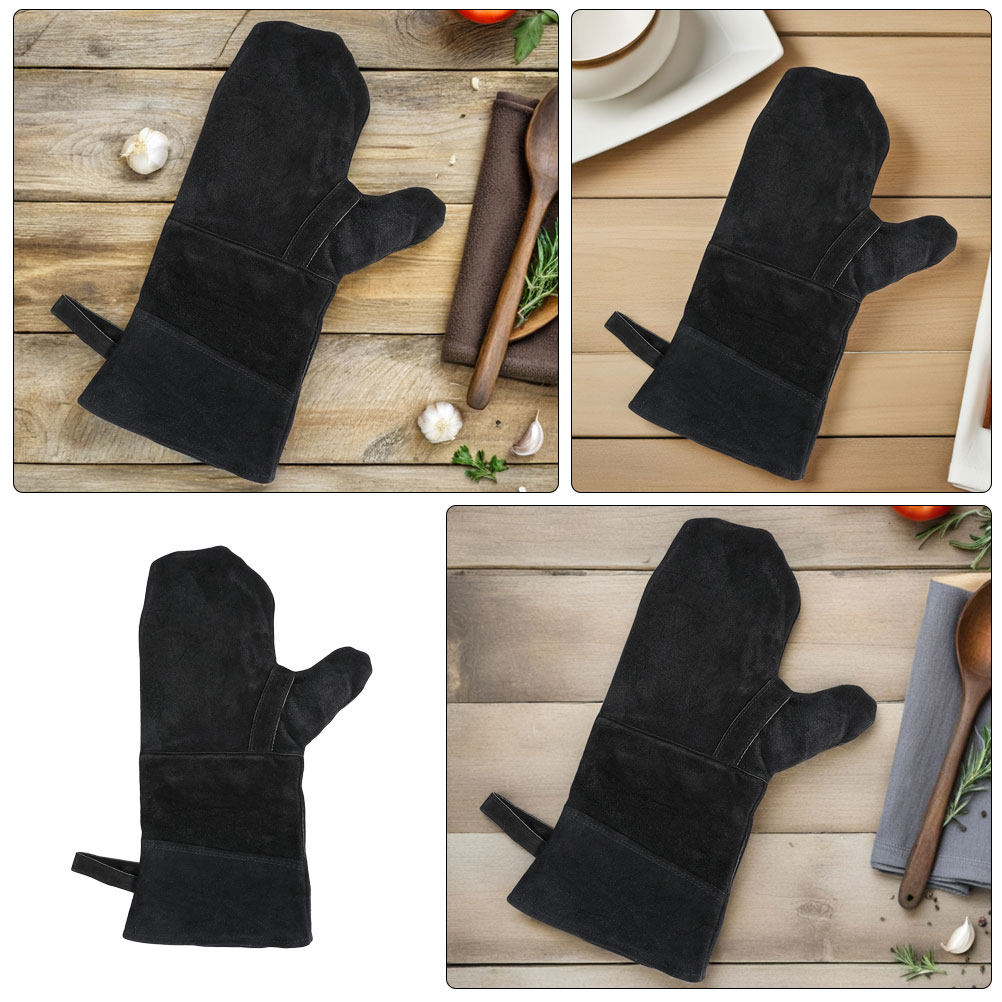 3Pcs Heat Resistant Black Oven - Kitchen Baking Cooking recension och pris