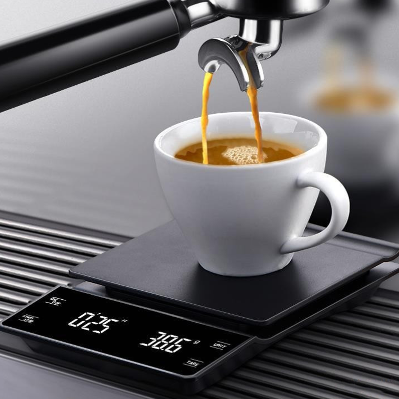 3kg 0.1g Digital Coffee Scale  - Kitchen Baking Timer recension och pris