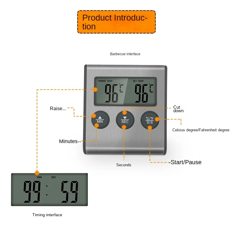 Tp700 Digital Remote Wireless  - Kitchen Baking Timer recension och pris