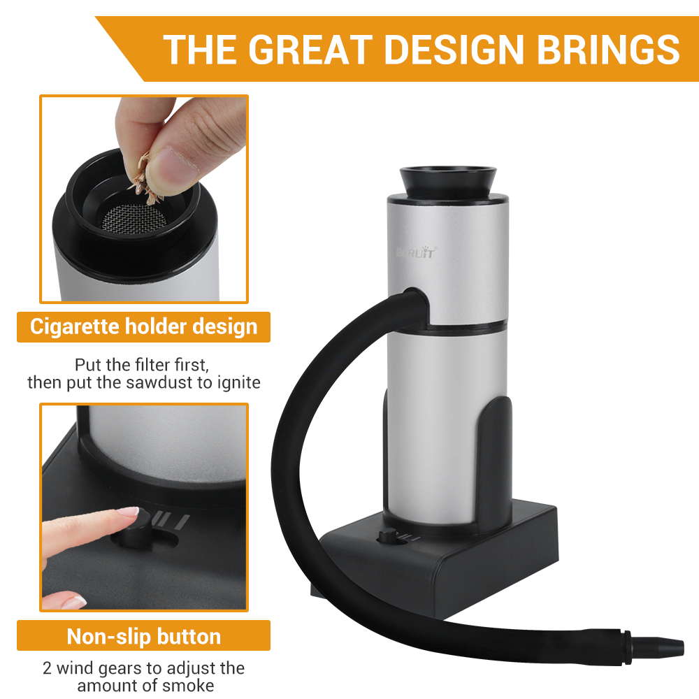 BORUiT Smoke Infuser Molecular - Kitchen Baking Machine recension och pris