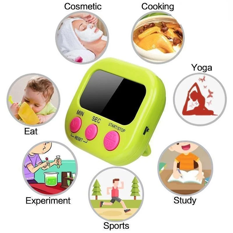 Mini Digital Kitchen Timer Big - Kitchen Baking Timer recension och pris