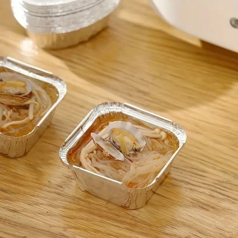 20/40Pcs Square Disposable Alu - Kitchen Baking Storage Containers recension och pris