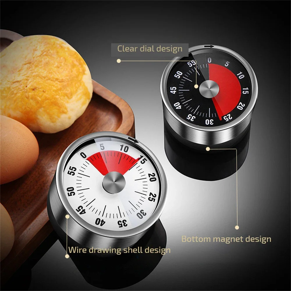 New Stainless Steel Visual Tim - Kitchen Baking Timer recension och pris