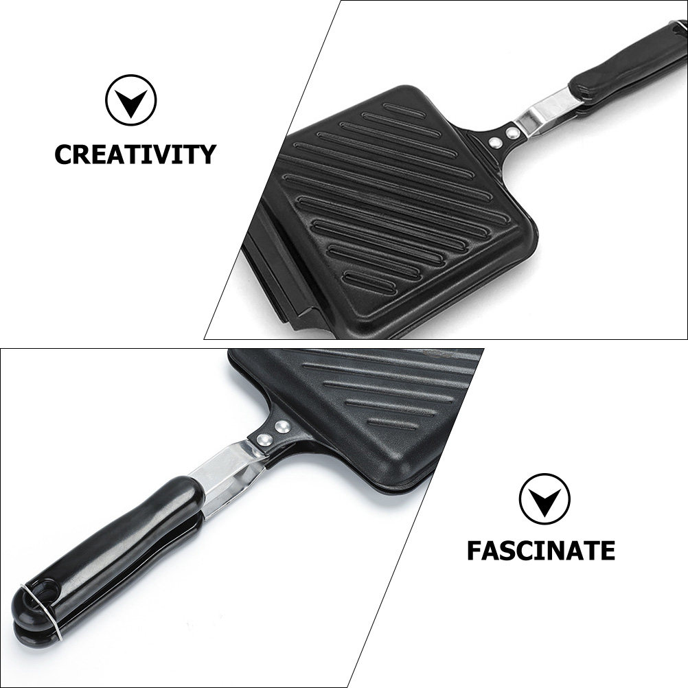 Non-Stick Kitchen Sandwich Mak - Kitchen Baking Machine recension och pris