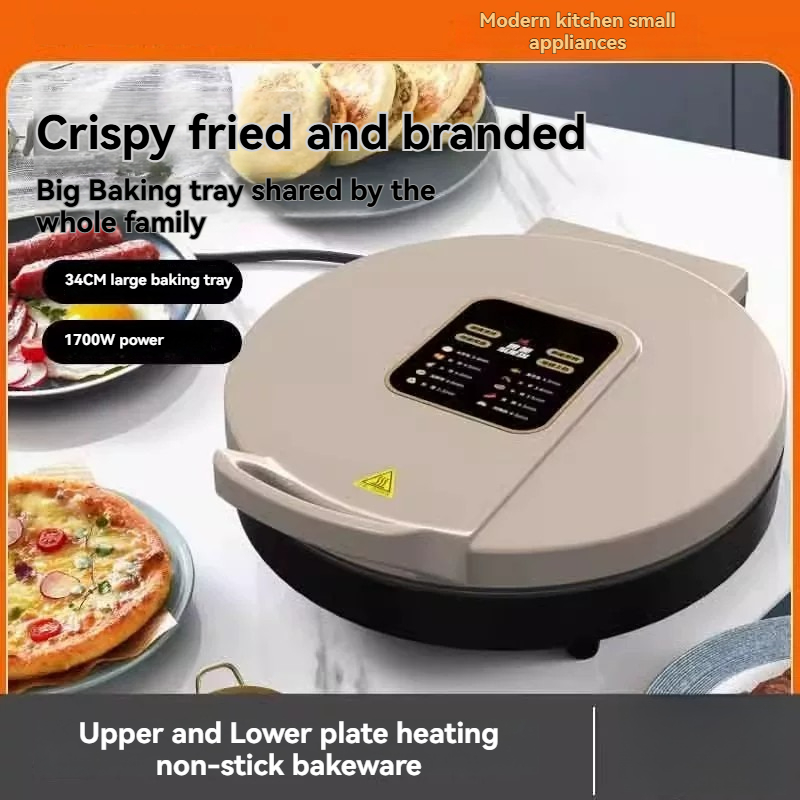 Double-Sided Electric Grill Pa - Kitchen Baking Machine recension och pris