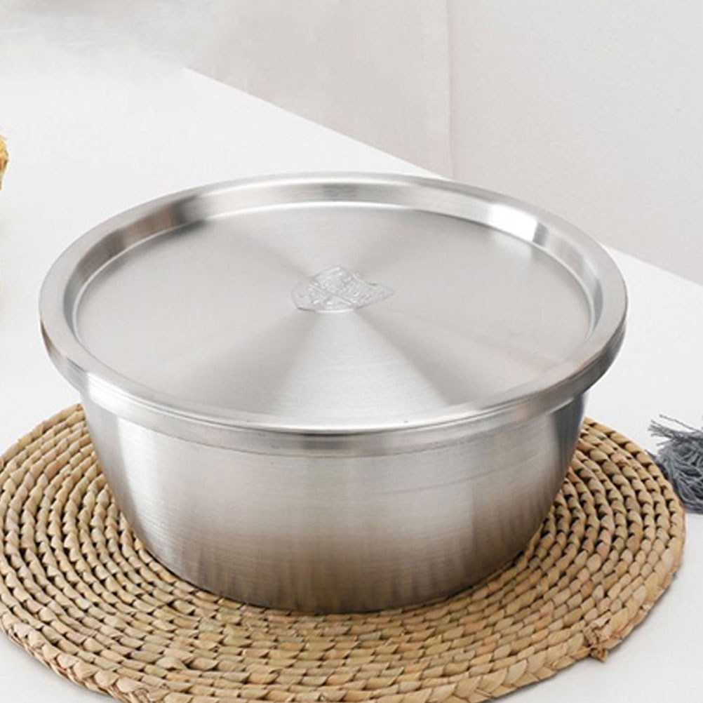 1Set Stainless Steel Mixing Bo - Kitchen Baking Storage Containers recension och pris