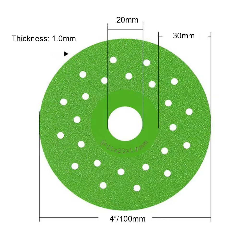 1/3Pcs 4inch Tile Cutting Disc - Rolling Pin Marble recension och pris