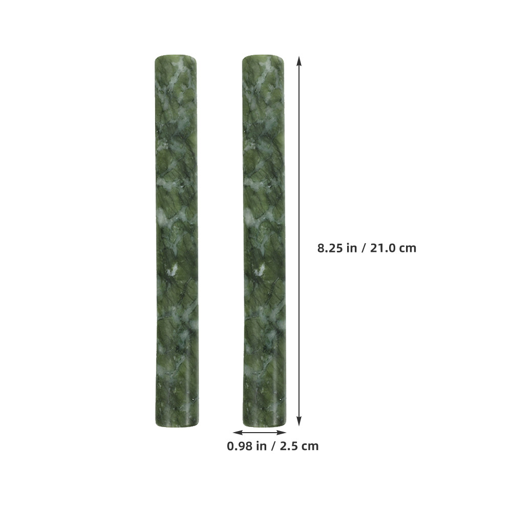 2Pcs Natural Stone Dough Rolle - Rolling Pin Marble recension och pris