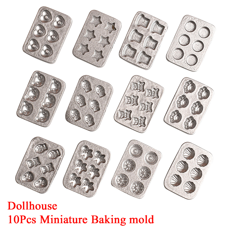 10pcs Doll House Miniature Min - Kitchen Baking recension och pris