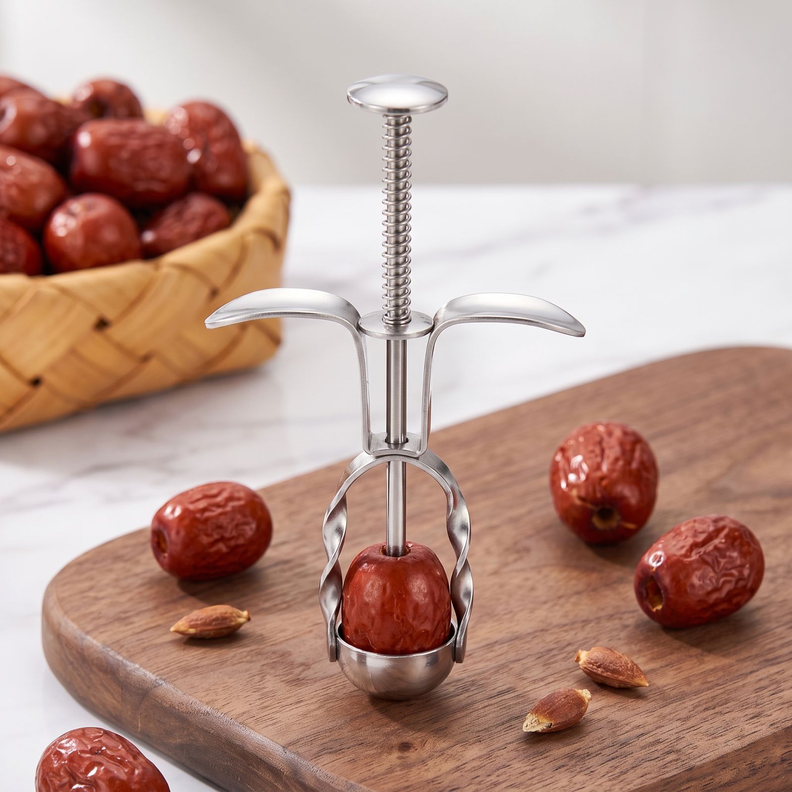 Stainless Steel Red Date Pitte - Kitchen Baking Cooking recension och pris