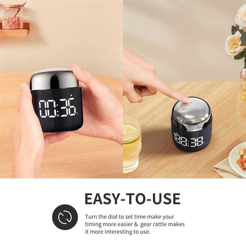 Rotating Kitchen Timer LED Dis - Kitchen Baking Timer recension och pris