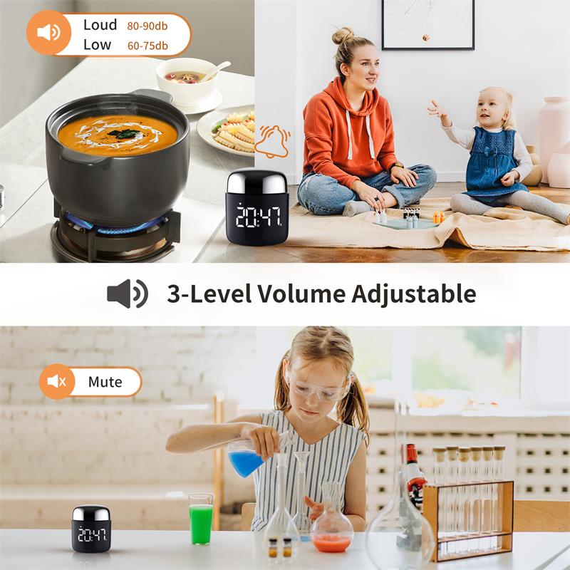 Rotating Kitchen Timer LED Dis - Kitchen Baking Timer recension och pris