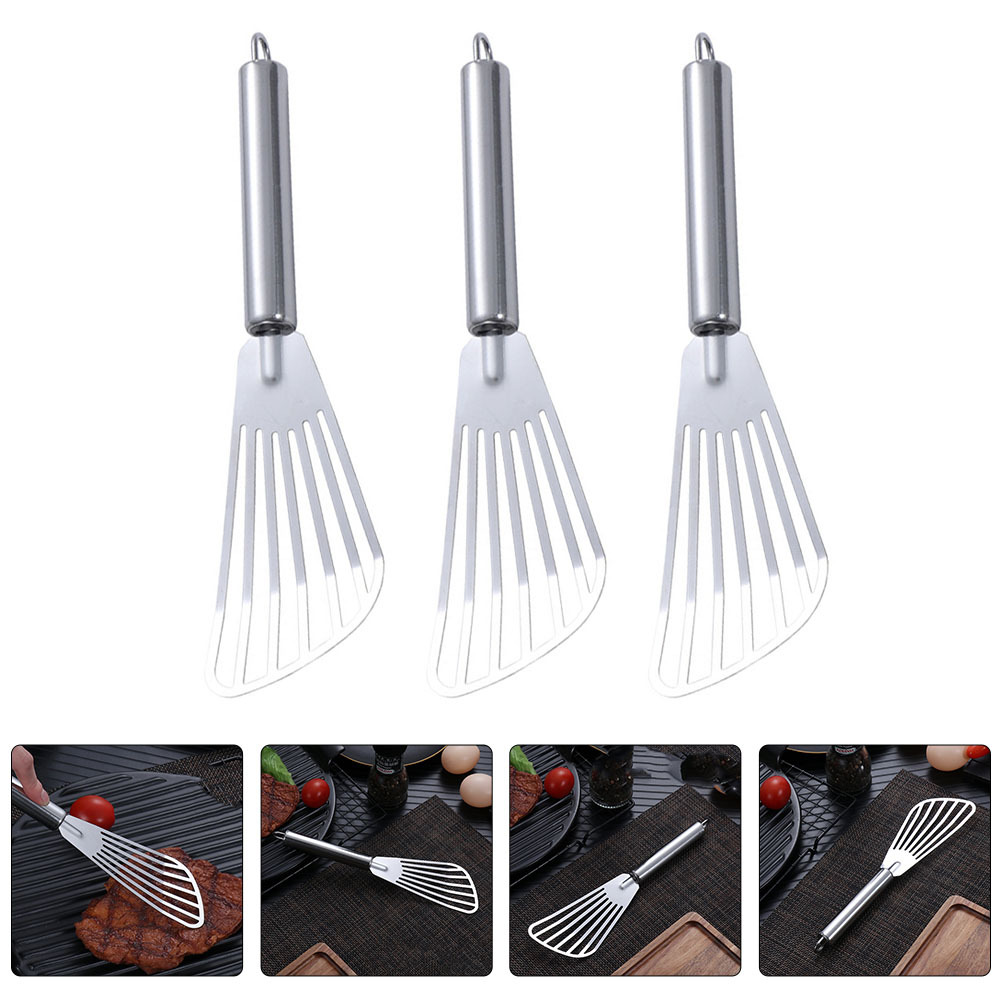 3pcs Stainless Steel Spatula F - Kitchen Baking Cooking recension och pris