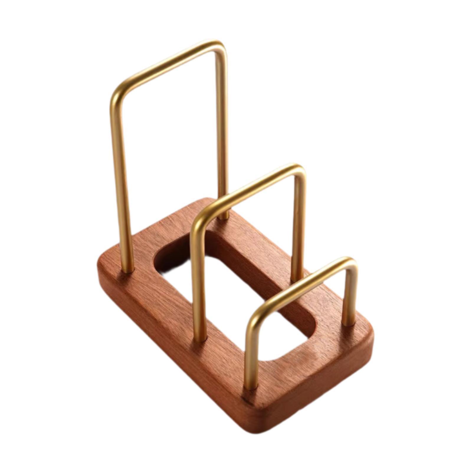 Cutting Board Rack Pot Lid Rac - Kitchen Cabinet Baking Sheet Organizer recension och pris