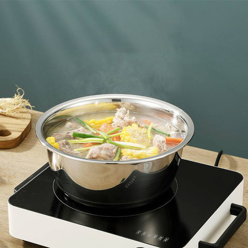Stainless Steel Mixing Bowl De - Kitchen Baking Cooking recension och pris