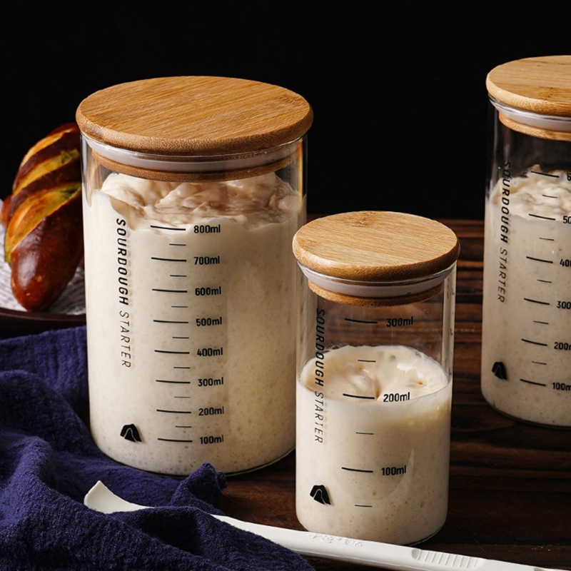 Sourdough Proofing Jar Kitchen - Kitchen Baking Storage Containers recension och pris