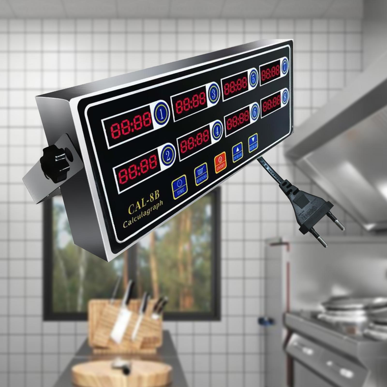 Commercial 8 Channels Digital  - Kitchen Baking Timer recension och pris