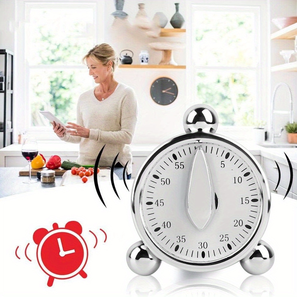 Visible Mechanical Timer, 60-M - Kitchen Baking Timer recension och pris