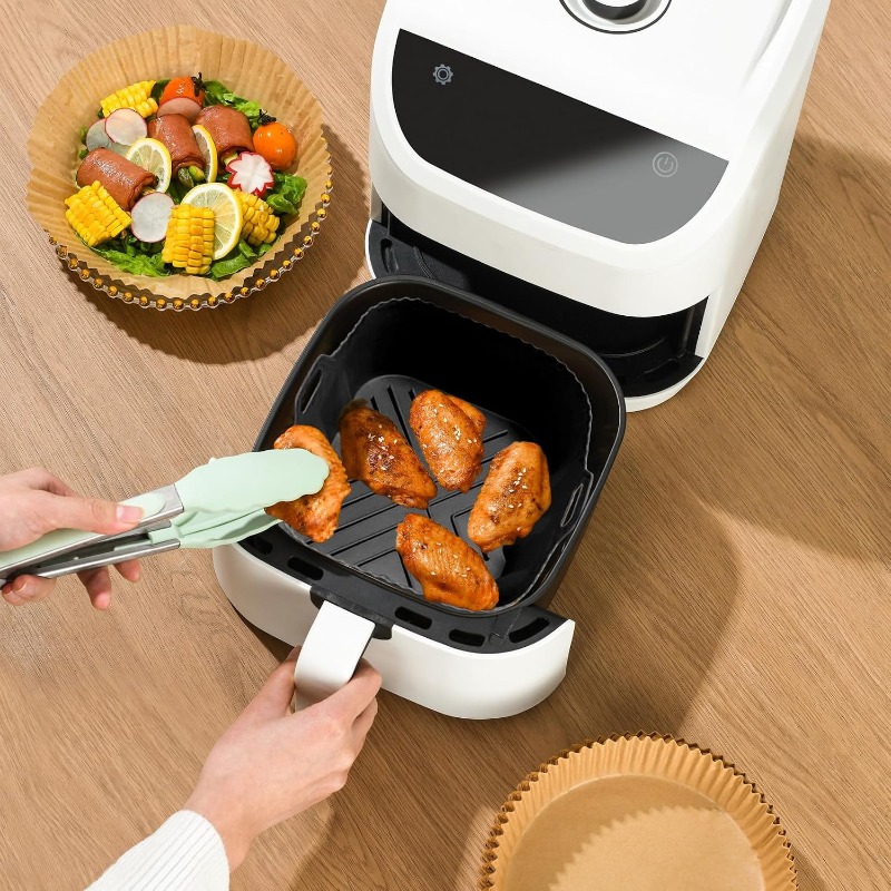 Reusable Silicone Air Fryer Li - Kitchen Baking Cooking recension och pris